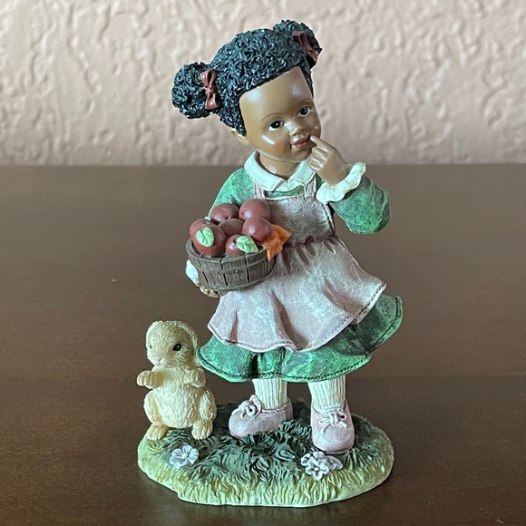 Pickin' Apples Girl and Boy Figurines, #11297-01 - Picture 2 of 13